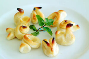 Figuras de mazapán. Foto: Rebeca Arango.