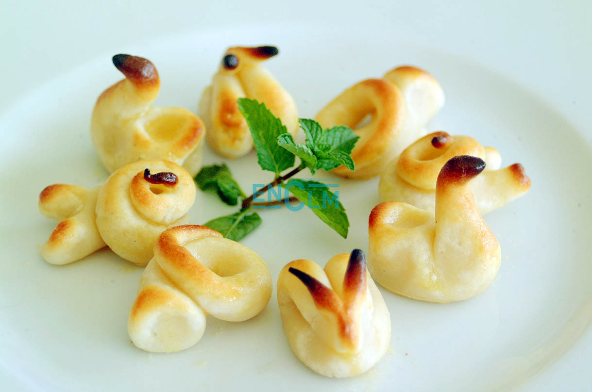 Figuras de mazapán. Foto: Rebeca Arango.