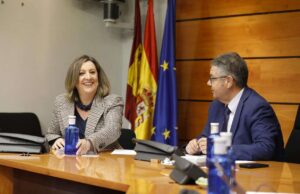 Patricia Franco, en la comisión de presupuestos.