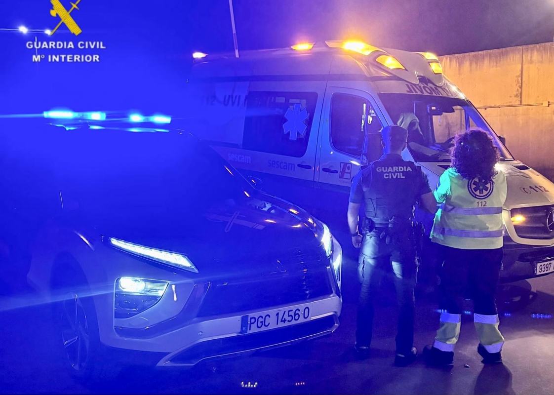 Operativo por el incendio en un bloque de viviendas de Illescas.