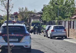 Lugar del suceso en la urbanización Medina Azahara en Chiloheches.