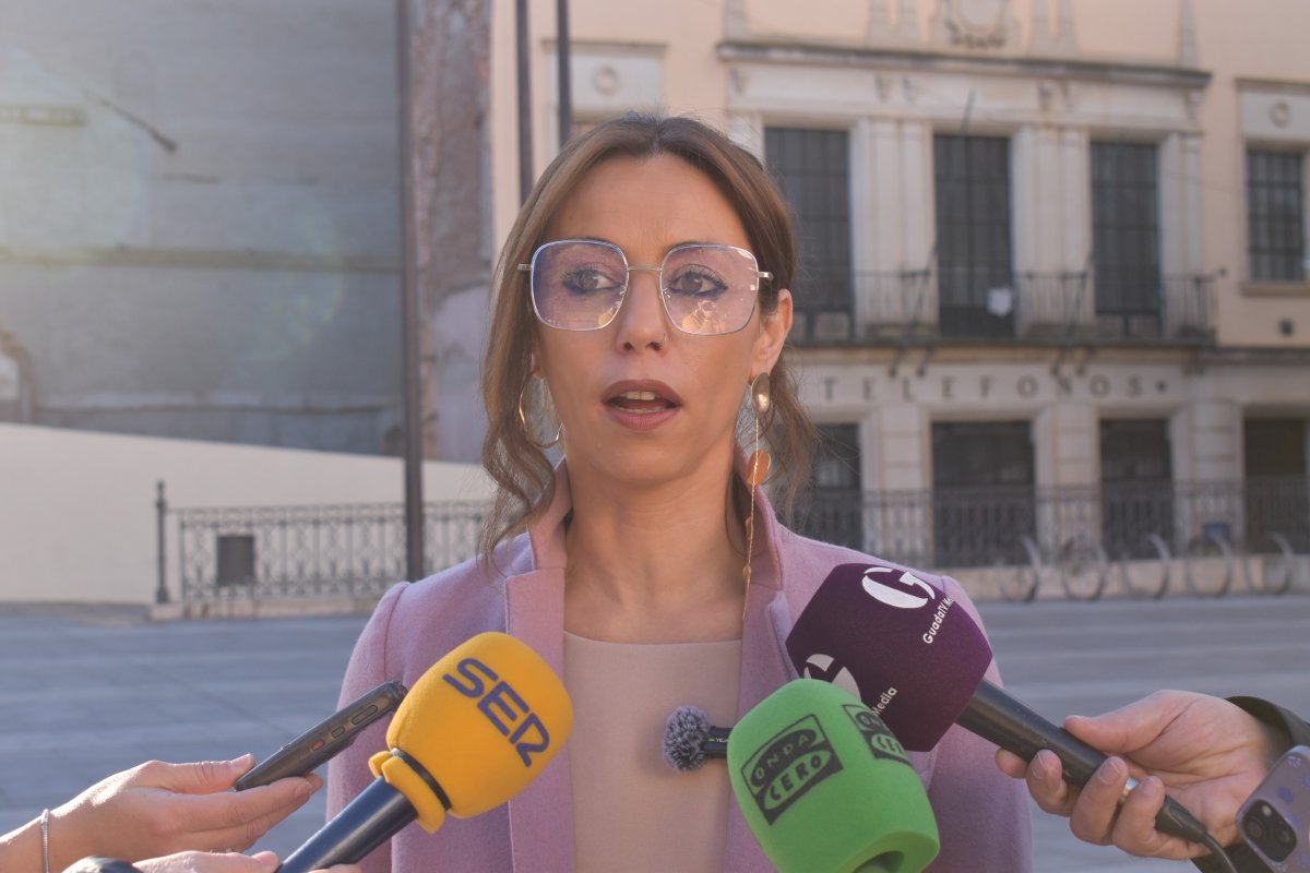 Lucía de Luz, portavoz socialista en el Ayuntamiento