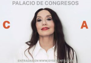 Luz Casal luce para el cartel promocional de su gira.