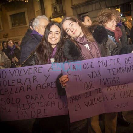 Manifestación del 25N en Toledo