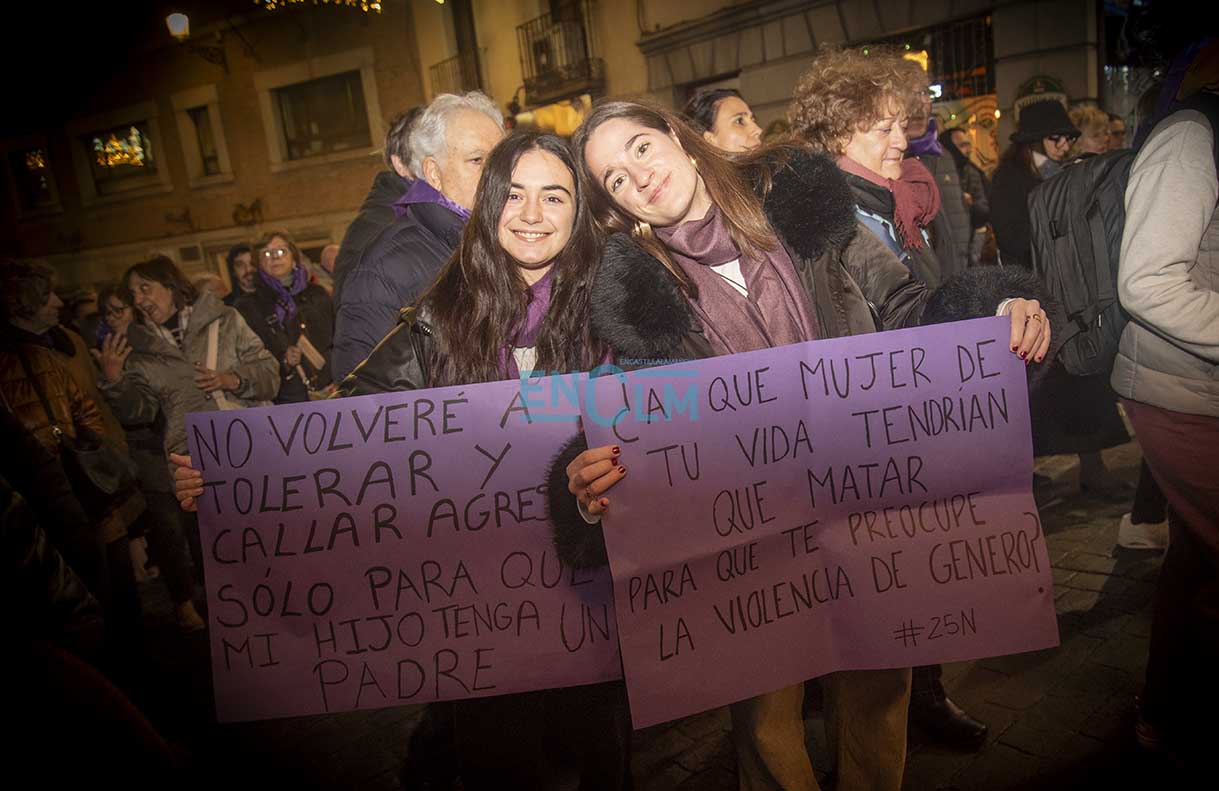 Manifestación del 25N en Toledo