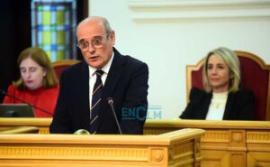 El portavoz de Vox en el Ayuntamiento de Toledo, Juan Marín.