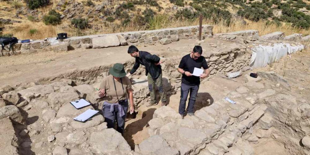 Documentación de las excavaciones realizadas en Melque en 2025.