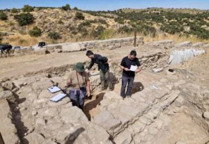 Documentación de las excavaciones realizadas en Melque en 2025.