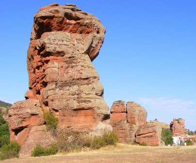 Monolito Chequilla Foto: Turismo Castilla-La Mancha 