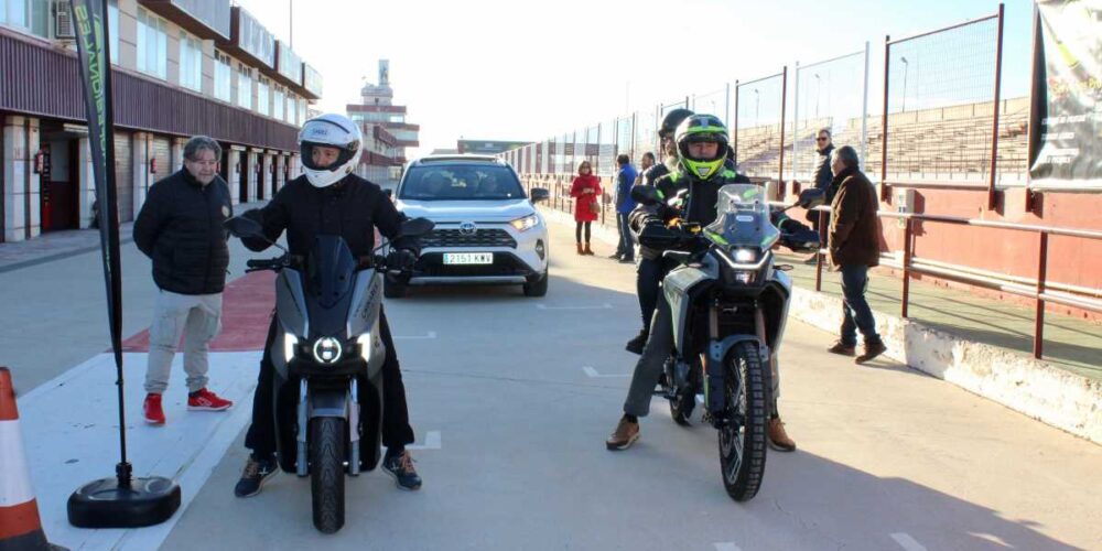 Primer día de actividad del recuperado Circuito de Velocidad de Albacete.