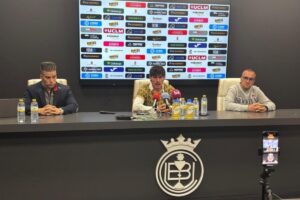 Nacho Ruiz en una rueda de prensa en Cuenca este martes - EUROPA PRESS