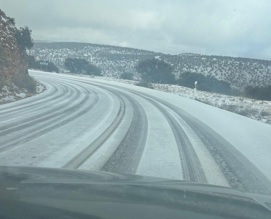Nieve Peralejos Foto: Casa Chon