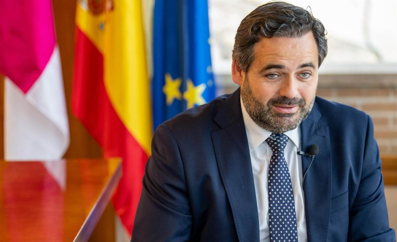 Paco Núñez, durante la entrevista.