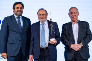 Paco Núñez, en la entrega de los XVII Premios Poco Frecuentes.