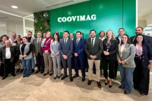 Inauguración de la Sociedad Cooperativa Agraria de Castilla-La Mancha Virgen del Monte de Agricultores y Ganaderos (Coovimag) de Bolaños