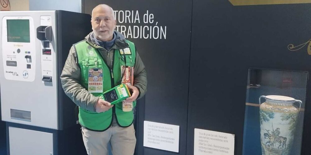 Francisco Antonio Sotelo Yepes, vendedor de la ONCE