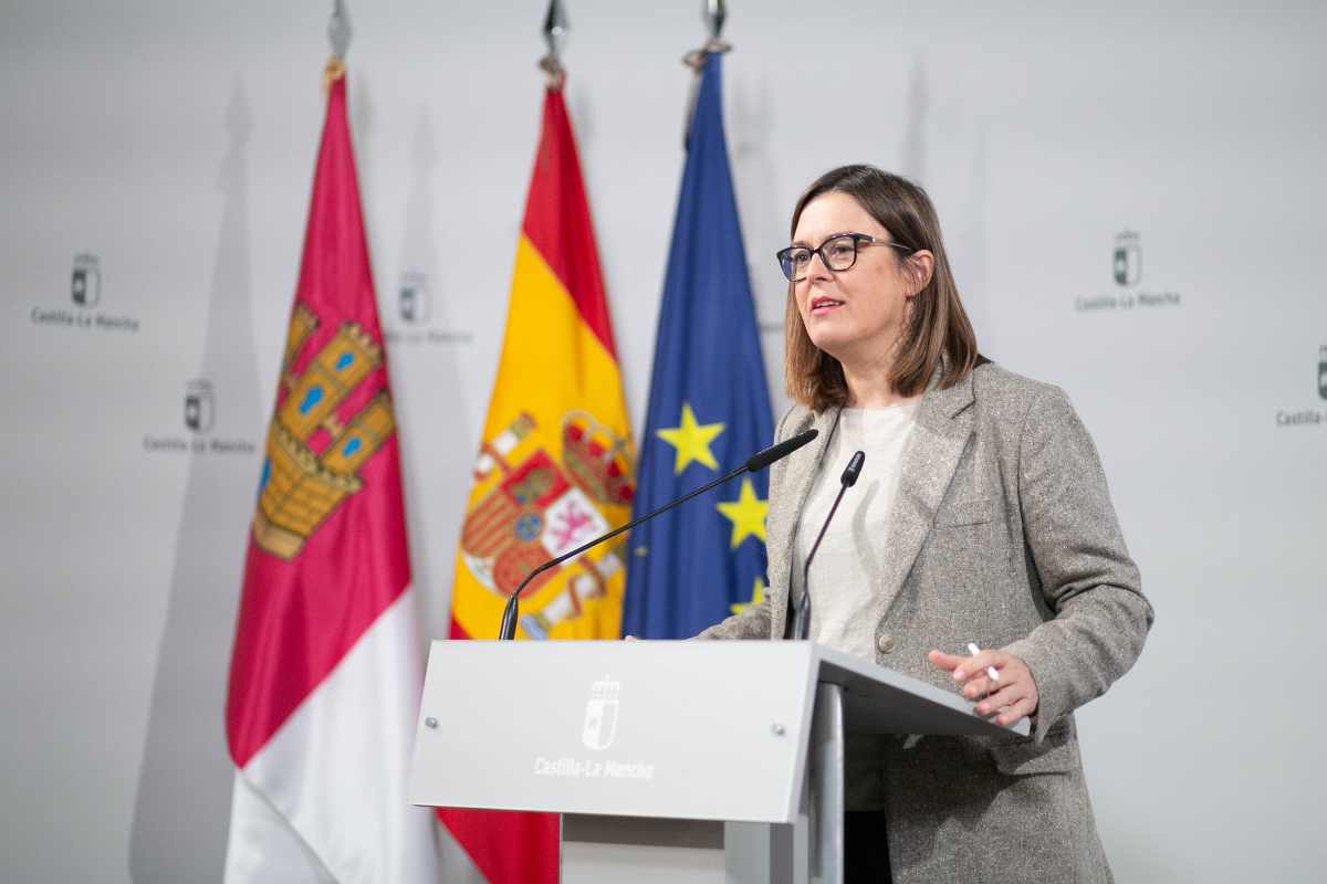 La consejera portavoz, Esther Padilla.