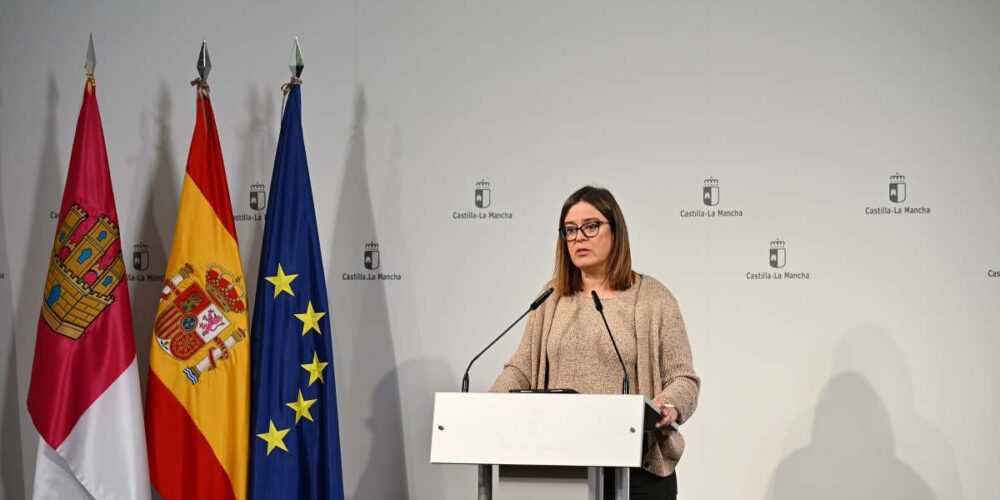 La consejera portavoz, Esther Padilla.