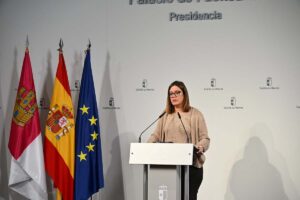 La consejera portavoz, Esther Padilla.