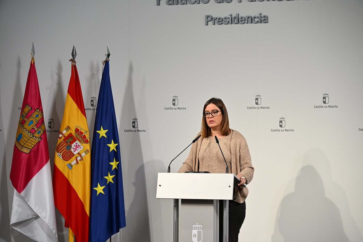 La consejera portavoz, Esther Padilla.