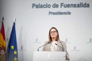 La consejera portavoz, Esther Padilla.