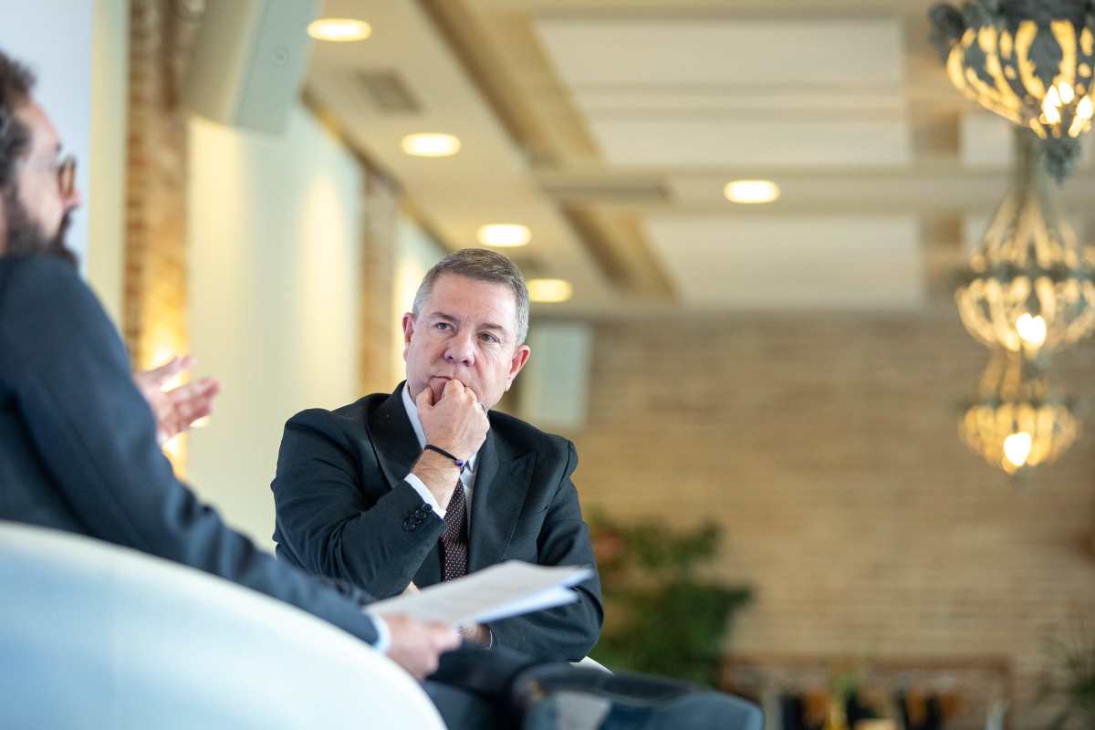 El presidente de Castilla-La Mancha, Emiliano García-Page