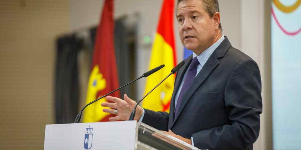 El presidente de Castilla-La Mancha, Emiliano García-Page.