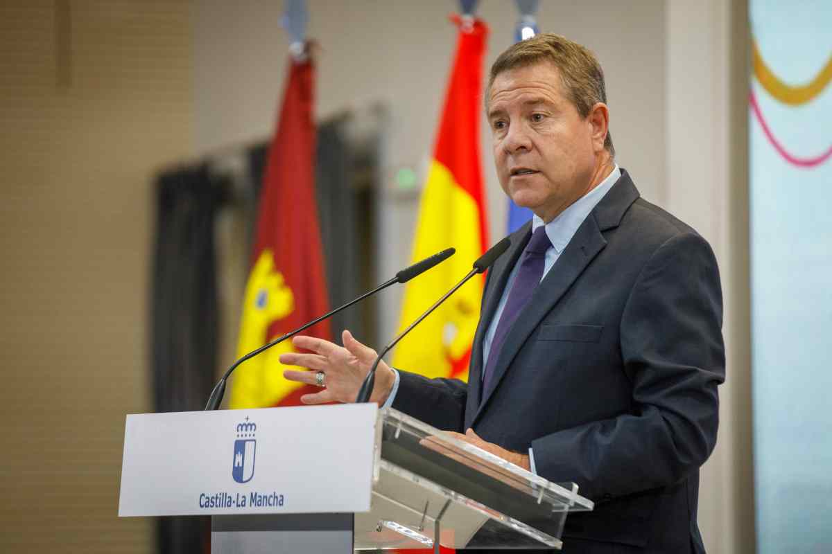 El presidente de Castilla-La Mancha, Emiliano García-Page.