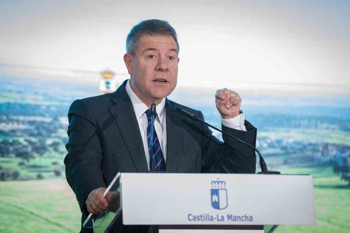 El presidente de Castilla-La Mancha, Emiliano García-Page.