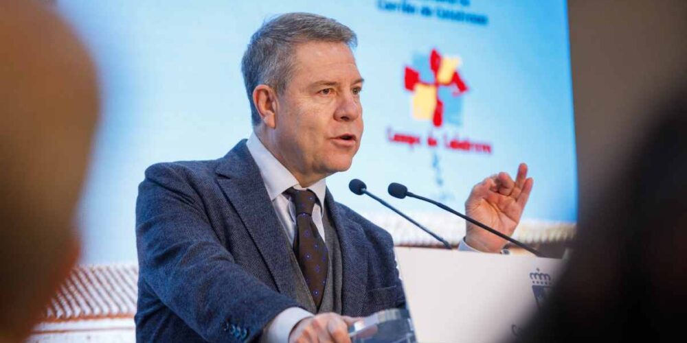 El presidente de Castilla-La Mancha, Emiliano García-Page.