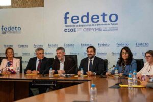 Reunión entre el Comité Ejecutivo de Fedeto y representantes del Partido Popular.