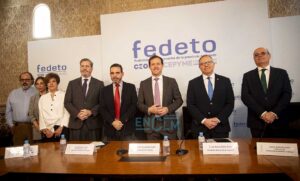 Presentación del "Bono Comercio" para dinamizar el sector en la provincia de Toledo. Foto: Rebeca Arango.