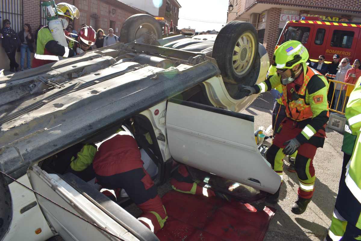 Todo previsto en caso de una inundación en Alcaudete de la Jara.