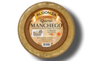 Queso manchego. Foto de la empresa Aldonza y Don Ismael