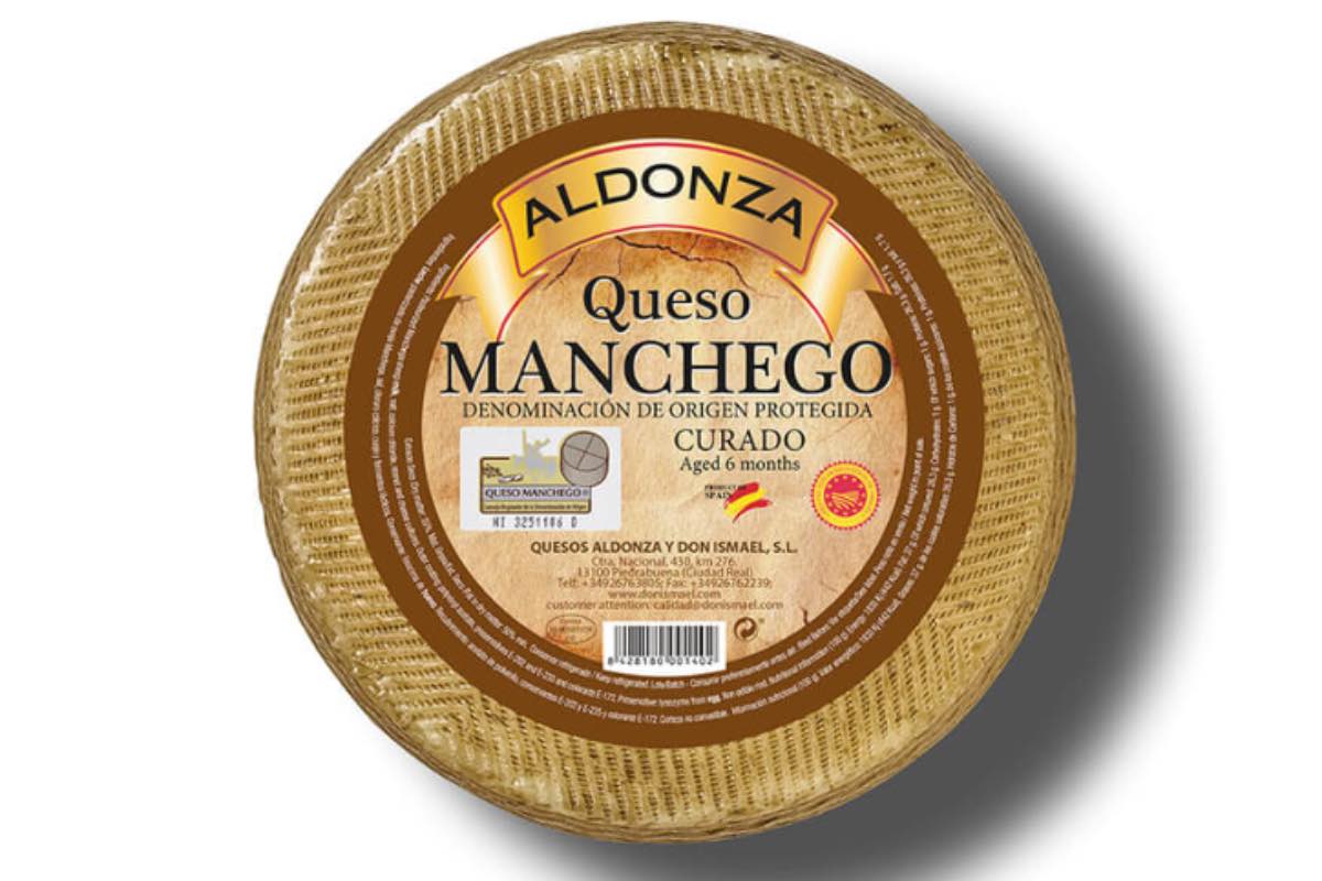 Queso manchego. Foto de la empresa Aldonza y Don Ismael