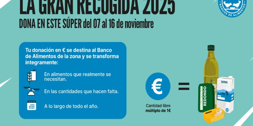Gran recogida de alimentos 2025.