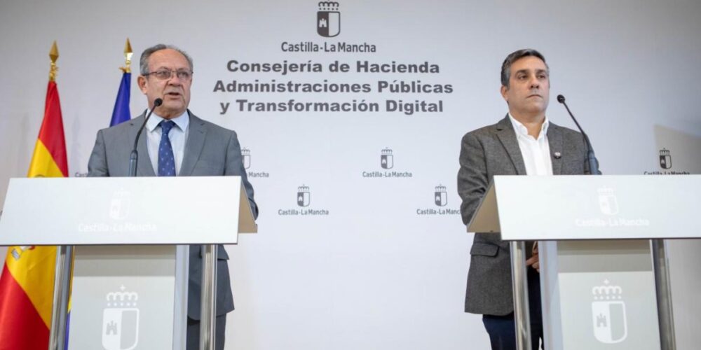 Ruiz Molina y Javier Ortega se reunieron para valorar los nuevos presupuestos.