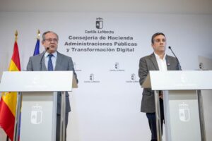 Ruiz Molina y Javier Ortega se reunieron para valorar los nuevos presupuestos.