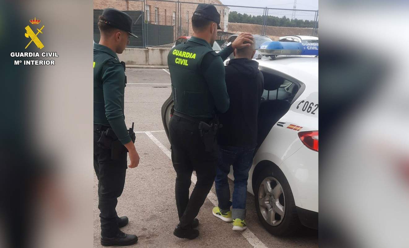 Uno de los detenidos por robar en casas de varios pueblos toledanos.