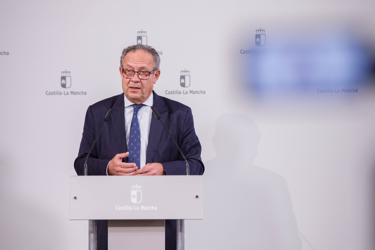 El consejero de Hacienda, Administraciones Públicas y Transformación Digital de Castilla-La Mancha, Juan Alfonso Ruiz Molina.
