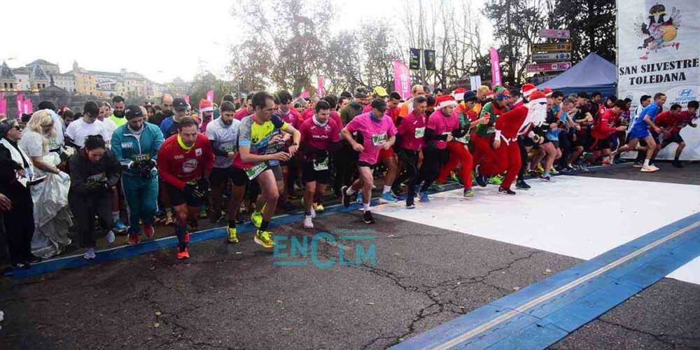 Salida de la última San Silvestre Toledana. Foto: Rebeca Arango.