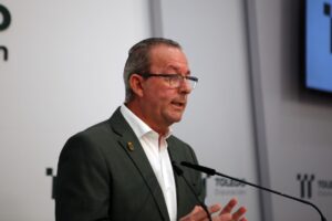 Juan Carlos Sánchez informó de la ruptura de las negociaciones.