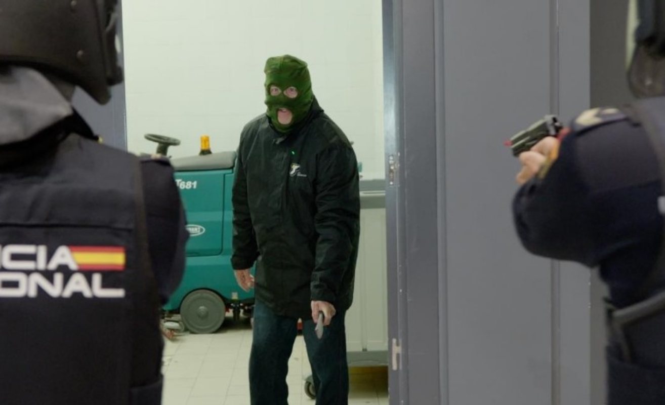 Uno de los supuestos "agresores".