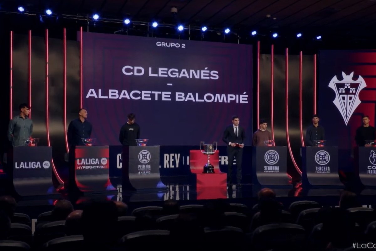 Sorte de la copa del Rey. Foto: RFEF