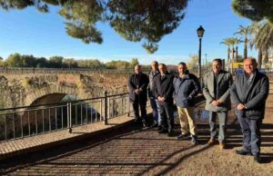 La Diputación de Toledo se compromete a arreglar el acceso al Puente de Viejo.