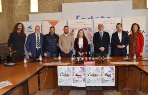 Foto de familia de la presentación de estas jornadas gastronómicas en Toledo.