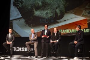 Presentación oficial de la candidatura de Toledo para ser Capital Europea de la Cultura en el año 2031 . Foto: Rebeca Arango.