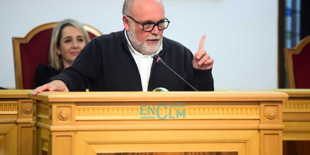 El portavoz de IU-Podemos en el Ayuntamiento de Toledo, Txema Fernández.