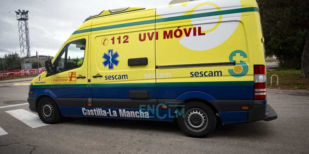 Imagen de archivo de una UVI móvil del Sescam. Foto: ENCLM/Rebeca Arango.