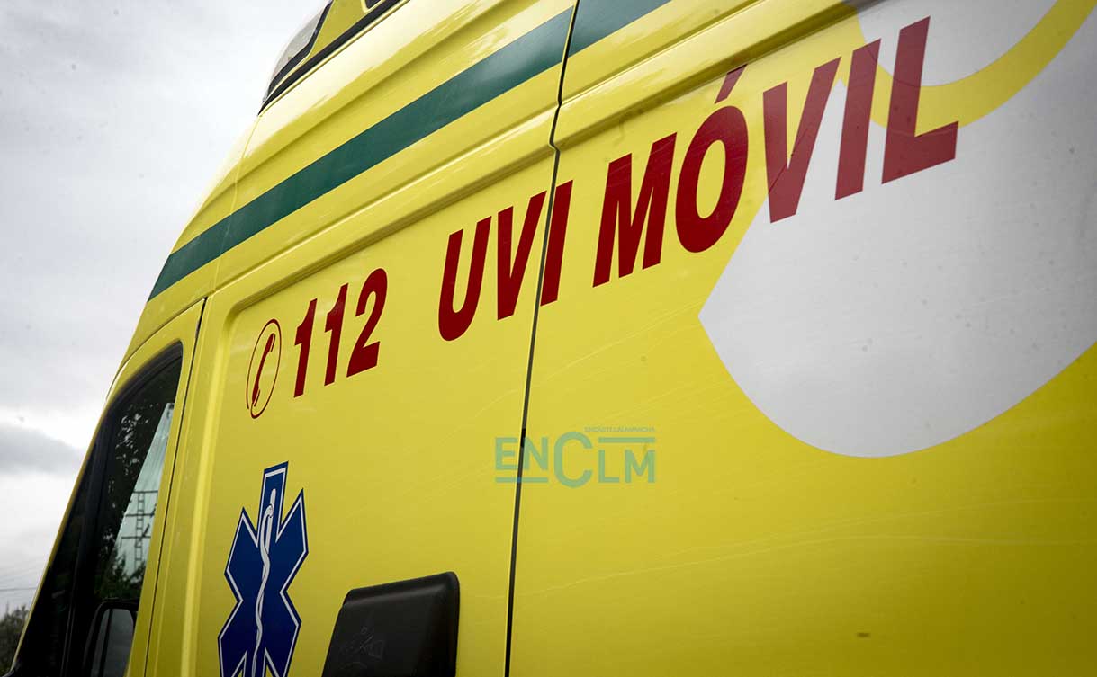 Ambulancias, UVI móvil del Sescam. Foto: Rebeca Arango.